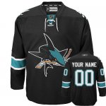 Jerseys Factory Cheap Sharks Third Personalized Authentic Black