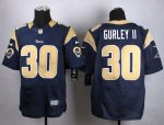 Jerseys Factory Cheap Nike Rams #30 Todd Gurley II Navy Blue Tea