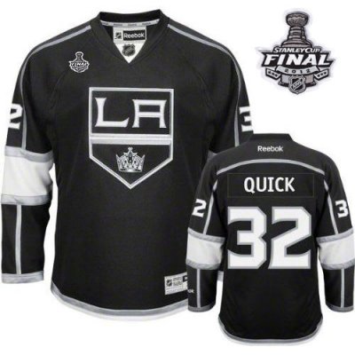 Jerseys Factory Cheap Kings #32 Jonathan Quick 2012 Stanley Cup