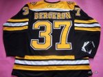 Jerseys Factory Cheap Bruins #37 Patrice Bergeron Embroidered Bl