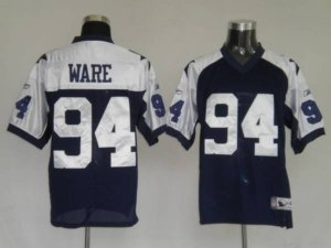 Jerseys Factory Cheap Cowboys #94 DeMarcus Ware Blue Thanksgivin