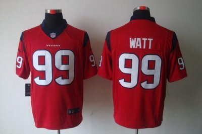 Jerseys Factory Cheap Nike Texans #99 J.J. Watt Red Alternate Me
