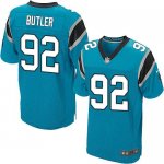 Jerseys Factory Cheap Nike Panthers #92 Vernon Butler Blue Alter
