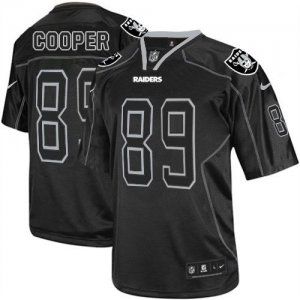 Jerseys Factory Cheap Nike Raiders #89 Amari Cooper Lights Out B