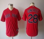 Jerseys Factory Cheap Red Sox #28 Adrian Gonzalez Red Cool Base