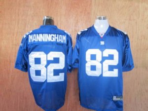 Jerseys Factory Cheap Giants #82 Mario Manningham Blue Stitched