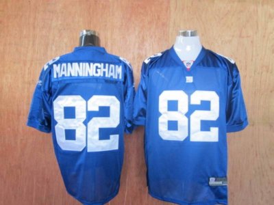 Jerseys Factory Cheap Giants #82 Mario Manningham Blue Stitched