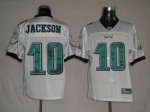 Jerseys Factory Cheap Eagles #10 DeSean Jackson White Embroidere
