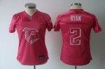 Jerseys Factory Cheap Falcons #2 Matt Ryan Pink 2011 Women's Fem