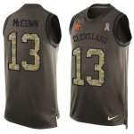 Jerseys Factory Cheap Nike Browns #13 Josh McCown Green Men's St