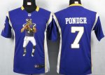 Jerseys Factory Cheap Nike Vikings #7 Christian Ponder Purple Te