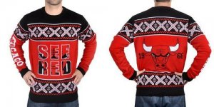 Jerseys Factory Cheap Chicago Bulls Men's NBA Ugly Sweater-1