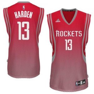Jerseys Factory Cheap Rockets #13 James Harden Red Resonate Fash