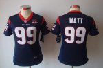 Jerseys Factory Cheap Nike Texans #99 J.J. Watt Navy Blue Team C