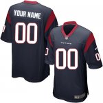 Jerseys Factory Cheap Nike Houston Texans Customized Navy Blue E