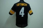Jerseys Factory Cheap Steelers #4 Byron Leftwich Black Stitched