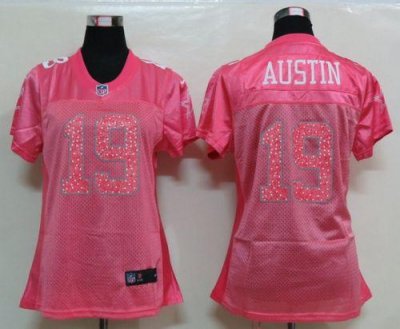 Jerseys Factory Cheap Nike Cowboys #19 Miles Austin Pink Sweethe