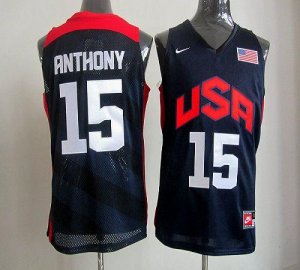 Jerseys Factory Cheap Nike 2012 Olympics Team USA #15 Carmelo An