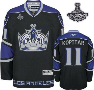 Jerseys Factory Cheap Kings #11 Anze Kopitar 2012 Stanley Cup Ch
