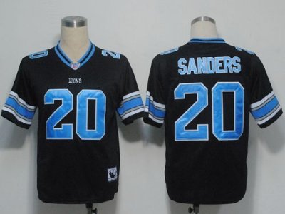 Jerseys Factory Cheap Mitchell and Ness Lions #20 Barry Sanders