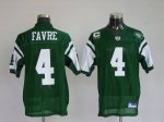 Jerseys Factory Cheap Jets Brett Favre #4 Green Team Color With
