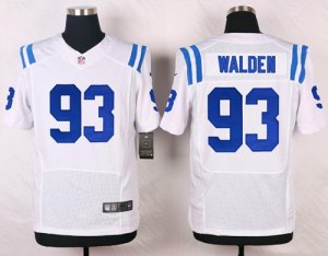 Jerseys Factory Cheap Nike Colts #93 Erik Walden White Men's Sti