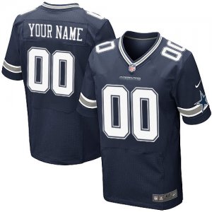 Jerseys Factory Cheap Nike Dallas Cowboys Customized Navy Blue E