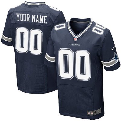 Jerseys Factory Cheap Nike Dallas Cowboys Customized Navy Blue E