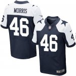 Jerseys Factory Cheap Nike Cowboys #46 Alfred Morris Navy Blue T