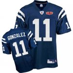 Jerseys Factory Cheap Colts #11 Anthony Gonzalez Blue With Super