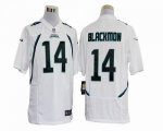 Jerseys Factory Cheap Nike Jaguars #14 Justin Blackmon White Men