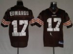 Jerseys Factory Cheap Browns #17 Braylon Edwards Brown Stitched