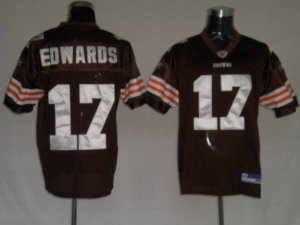 Jerseys Factory Cheap Browns #17 Braylon Edwards Brown Stitched