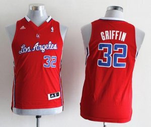 Jerseys Factory Cheap Clippers #32 Blake Griffin Red Embroidered