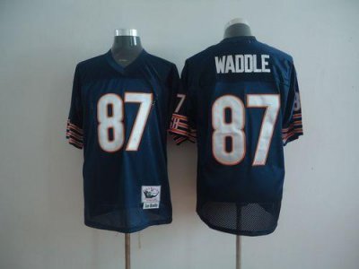 Jerseys Factory Cheap Mitchell And Ness Bears #87 Tom Waddle Blu