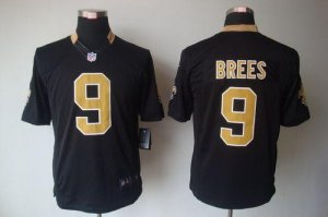 Jerseys Factory Cheap Nike Saints #9 Drew Brees Black Team Color