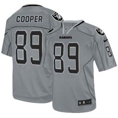 Jerseys Factory Cheap Nike Raiders #89 Amari Cooper Lights Out G