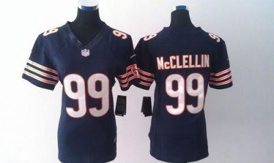 Jerseys Factory Cheap Nike Bears #99 Shea McClellin Navy Blue Te