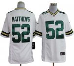 Jerseys Factory Cheap Nike Packers #52 Clay Matthews White Men's