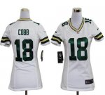 Jerseys Factory Cheap Nike Packers #18 Randall Cobb White Women'