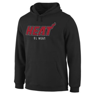 Jerseys Factory Cheap Miami Heat Noches Enebea Pullover Hoodie B