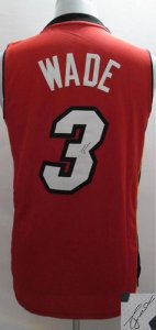 Jerseys Factory Cheap Revolution 30 Autographed Heat #3 Dwyane W