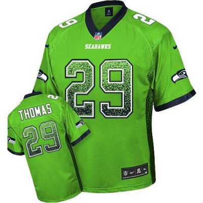 Jerseys Factory Cheap Nike Seahawks #29 Earl Thomas Green Men's