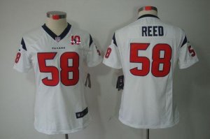 Jerseys Factory Cheap Nike Texans #58 Brooks Reed White With 10T