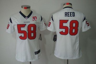 Jerseys Factory Cheap Nike Texans #58 Brooks Reed White With 10T