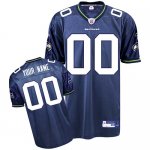 Jerseys Factory Cheap Seahawks Personalized Authentic Blue NFL J