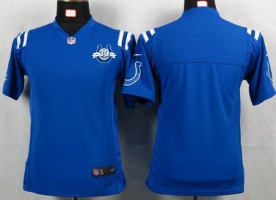 Jerseys Factory Cheap Nike Colts Blank Royal Blue Team Color Wit