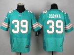 Jerseys Factory Cheap Nike Dolphins #39 Larry Csonka Aqua Green