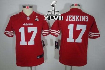 Jerseys Factory Cheap Nike 49ers #17 A.J. Jenkins Red Team Color