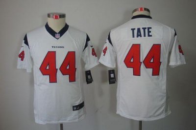 Jerseys Factory Cheap Nike Texans #44 Ben Tate White Youth Embro